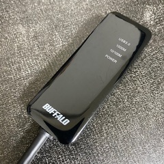バッファロー BUFFALO 有線LANアダプター　ブラックの画像