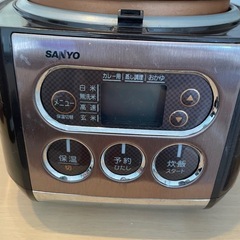 SANYO 炊飯器　3合炊の画像