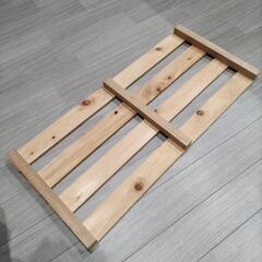 ⑪　すのこ　スノコ　木製　木材　　71cm✕32.5cmの画像
