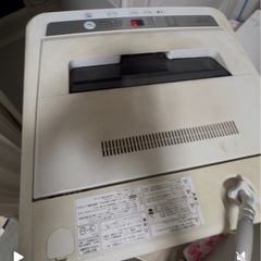 ジャンクとして洗濯機の画像
