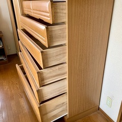 和タンス　6段　７引出し　の画像