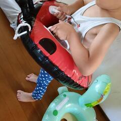 ★特価★週末に捨てます。幼児用浮き輪2つセットの画像