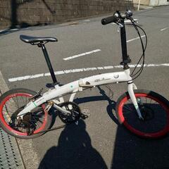 (引取りまたはお届けご相談)アルファロメオ折りたたみ自転車の画像
