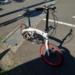 (引取りまたはお届けご相談)アルファロメオ折りたたみ自転車の画像