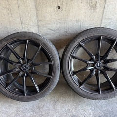 ★室内保管 社外18インチアルミに夏タイヤ ホイールピッチ100  225/40ZR18 スバル系、プリウス、カローラスポーツ等★の画像