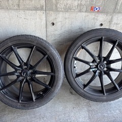 ★室内保管 社外18インチアルミに夏タイヤ ホイールピッチ100  225/40ZR18 スバル系、プリウス、カローラスポーツ等★の画像