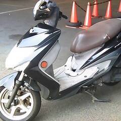YAMAHA シグナスX-2 黒 エンジン始動確認 自賠責保険で乗れます 半額配送キャンペーン 限定 現状渡し諸経費￥0- 横浜 P-Yard の画像