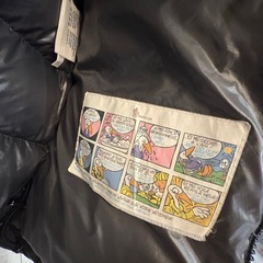 MONCLER ブラック ダウンジャケットの画像