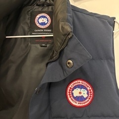 CANADA GOOSE アークティック プログラム ダウンベスト ネイビーの画像