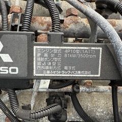キャンター　2013 TPG-FBA00 4P10  AT 一時抹消予定　現状の画像