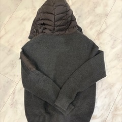モンクレール パーカー（ニット生地）メンズ Sサイズの画像