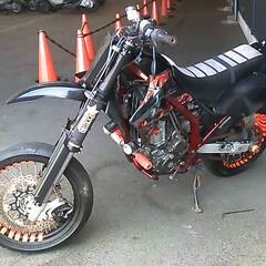 KAWASAKI Dトラッカー 黒 格安提供車 エンジン始動確認 半額配送キャンペーン 期間限定価格 現状渡し諸経費￥0- 横浜 P-Yardの画像