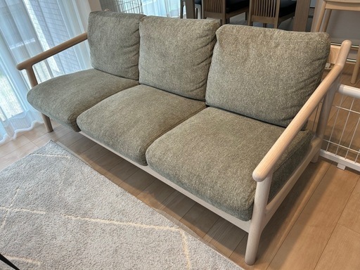 廃盤モデル 無印良品 MUJI 公式 天然木 サイドテーブル 小 ラバーウッド材