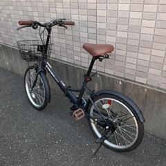 折りたたみ自転車の画像
