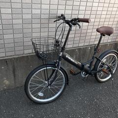 折りたたみ自転車の画像