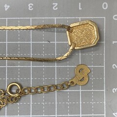 Christian Dior【クリスチャンディオール】 ネックレス レディース　ラピスラズリ　カラーストーン　ゴールドカラー　ヴィンテージの画像