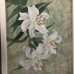 油絵　40cmx31cm　２枚の画像