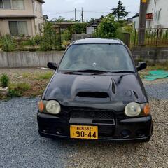 ターボワークス/5速MT/HA22S/RS−Ｚ/実働/車検付き/書類付き/スズスポ/即ノリ/即ドリ/スペアタイヤ付き/部品付きの画像
