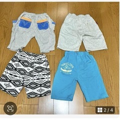 子供服半ズボンサイズ110と120の画像