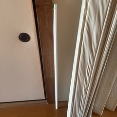 アコーディオンドア　カーテンの画像