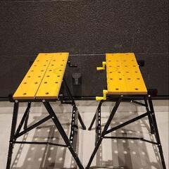 ワークベンチ2台セット　DIYの画像