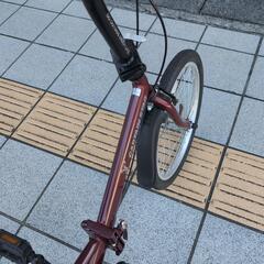 折り畳み自転車 20インチ 6段変速　整備済の画像