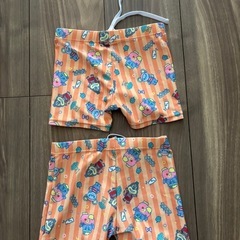 【美品】にこにこ、ぷん水着 2枚セット 90㎝、95㎝の画像
