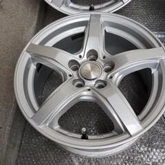 美品violento PCD100 15×6.5j+40 5穴の画像