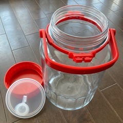4Lガラス保存容器　梅酒付きの画像