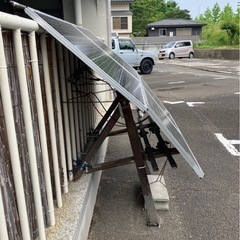 商談中、ソーラーパネル300ワット分の画像