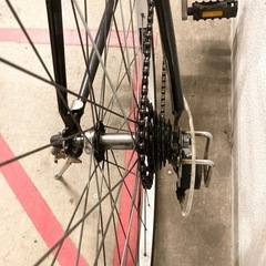 ブラック クロスバイク 【27インチ】自転車 の画像