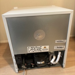 【ほぼ未使用】小型冷凍庫 MAXZEN 33L／2024年購入 杉並区引き渡しの画像