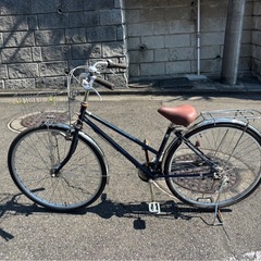 シティサイクル　ギア３段　27インチ　日本製の画像