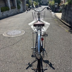 シティサイクル　ギア３段　27インチ　日本製の画像