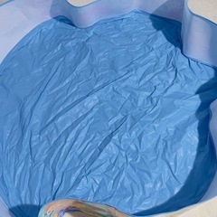 空気入れ不要　お家プールの画像