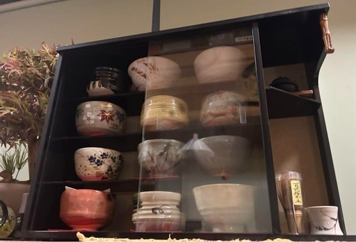 【12点セット】抹茶茶碗／茶筅付き／和食器／美品/大和高山特産 茶道具 陶器