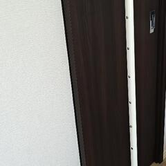 IKEA RIGGA（リッガ）ホワイト ハンガーラック（キャスター付き）の画像