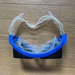 シュノーケルマスク🤿　水中メガネ　ブルー　の画像