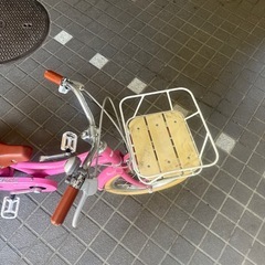 【屋内保管】子供用自転車　16インチ　SCALARE STYLE 16 美品　補助輪付きの画像