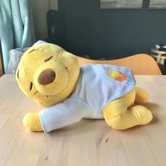 ディズニー　ぬいぐるみ　いっしょにねんね　すやすやメロディ　くま...