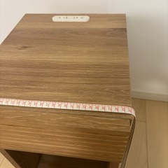 【最終値下げ】中古　ベッドサイド　収納の画像