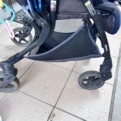 ピジョン⭐︎ベビーカー！ドリンクホルダー、星柄シートとひんやりシート付！の画像