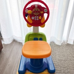 アンパンマン キッズドライバー　ドライブ遊び　2才～5才　組み立て式　ベビーの画像