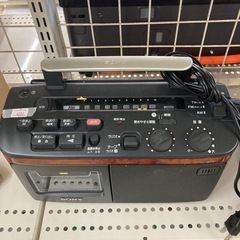 SONY ラジオカセットレコーダーの画像