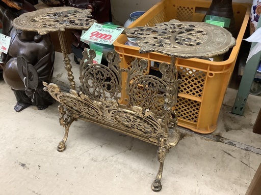 アンティーク マガジンラック 管G250725AK (ベストバイ 静岡県袋井市)