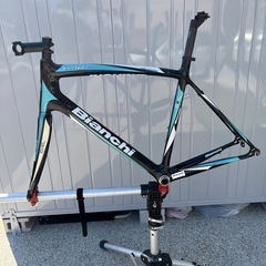 Bianchi カーボンフレームの画像