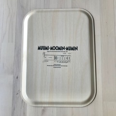 ムーミン　50'sパターン　トレー　Sサイズ　美品　トーベ・ヤンソン　トレイの画像
