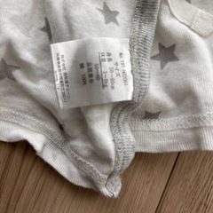 短肌着5枚セットの画像