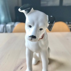 ビクター　Victor　ニッパー君　犬　フィギュア　陶器　アンティーク　おしゃれの画像