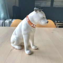 ビクター　Victor　ニッパー君　犬　フィギュア　陶器　アンティーク　おしゃれの画像